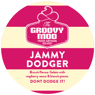 The Groovy Moo - Jammy Dodger